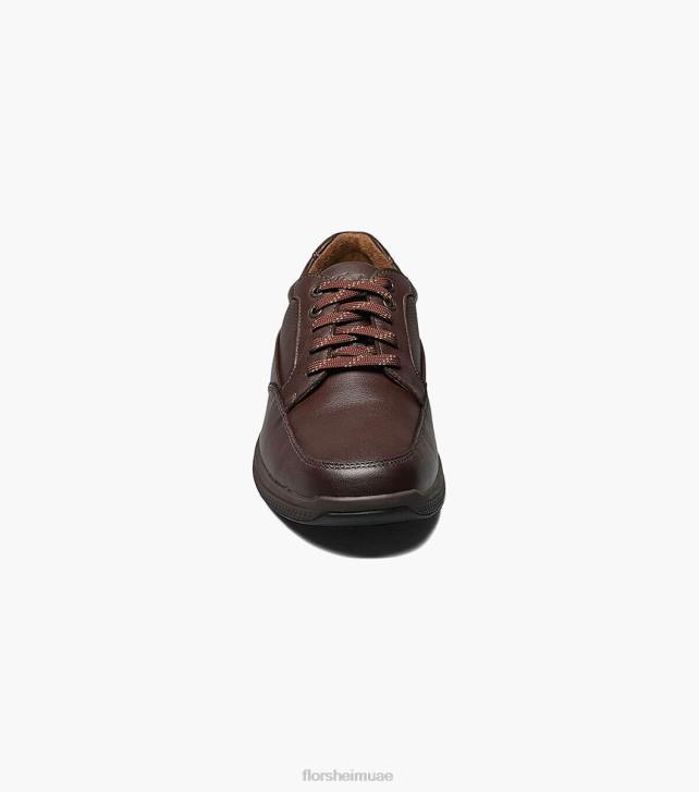 Florsheim رجال بحيرات كبيرة moc toe walk 6B6H381 هبط البني الأحذية