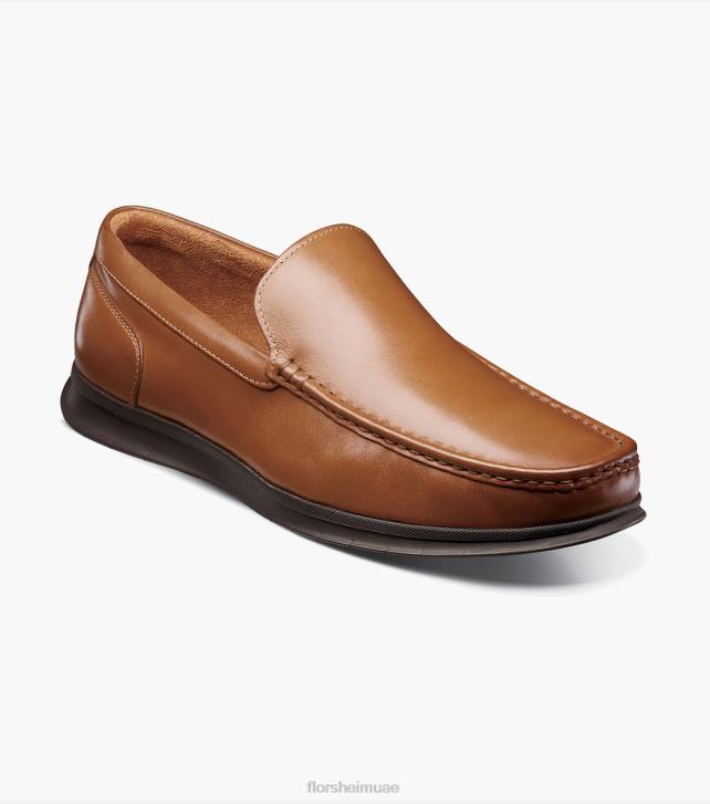 Florsheim رجال montigo moc اصبع القدم البندقية متعطل 6B6H104 كونياك الأحذية