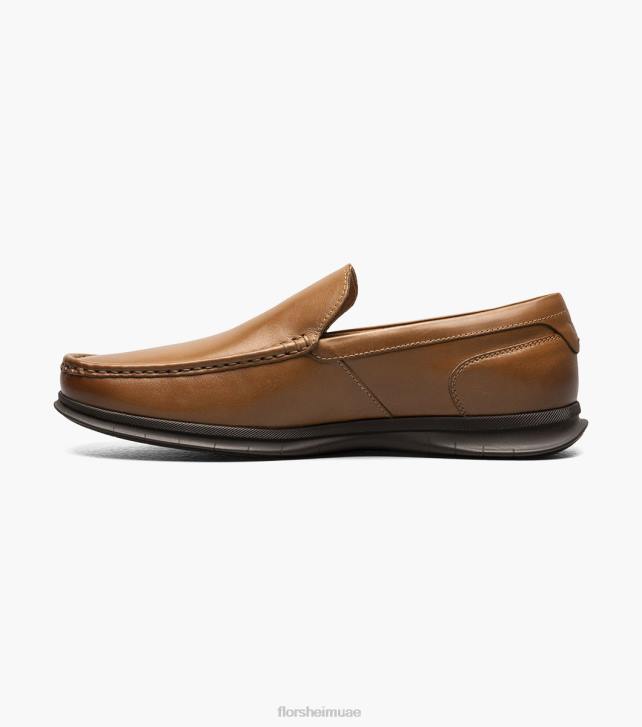 Florsheim رجال montigo moc اصبع القدم البندقية متعطل 6B6H104 كونياك الأحذية