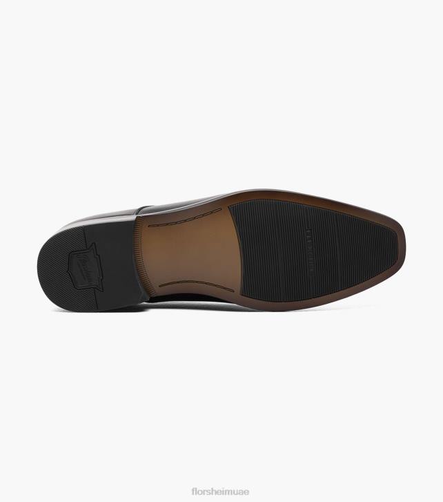 Florsheim رجال postino 1 moc تو أكسفورد 6B6H112 ناعم أسود الأحذية