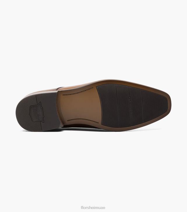 Florsheim رجال postino 1 moc تو أكسفورد 6B6H113 كونياك الأحذية