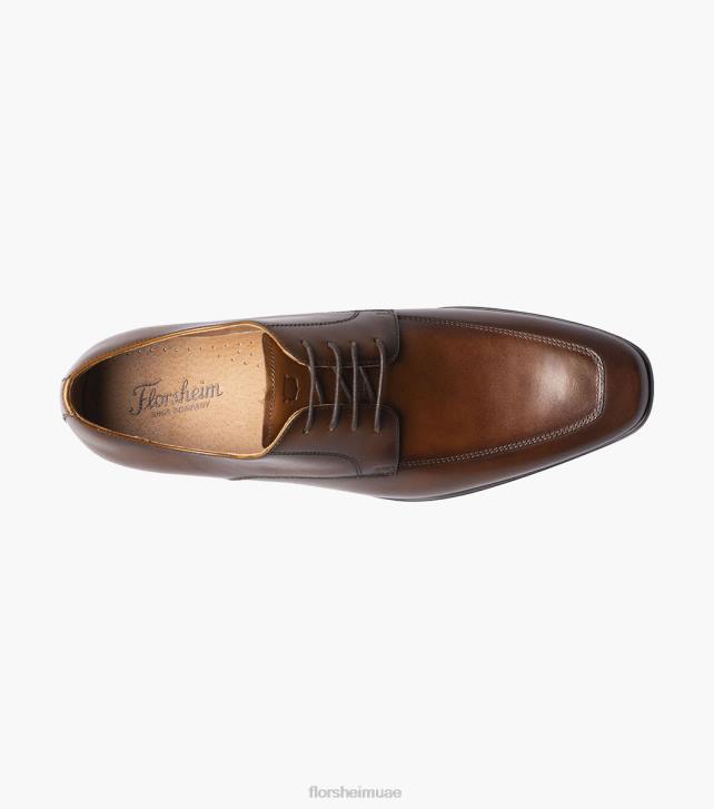 Florsheim رجال postino 1 moc تو أكسفورد 6B6H113 كونياك الأحذية