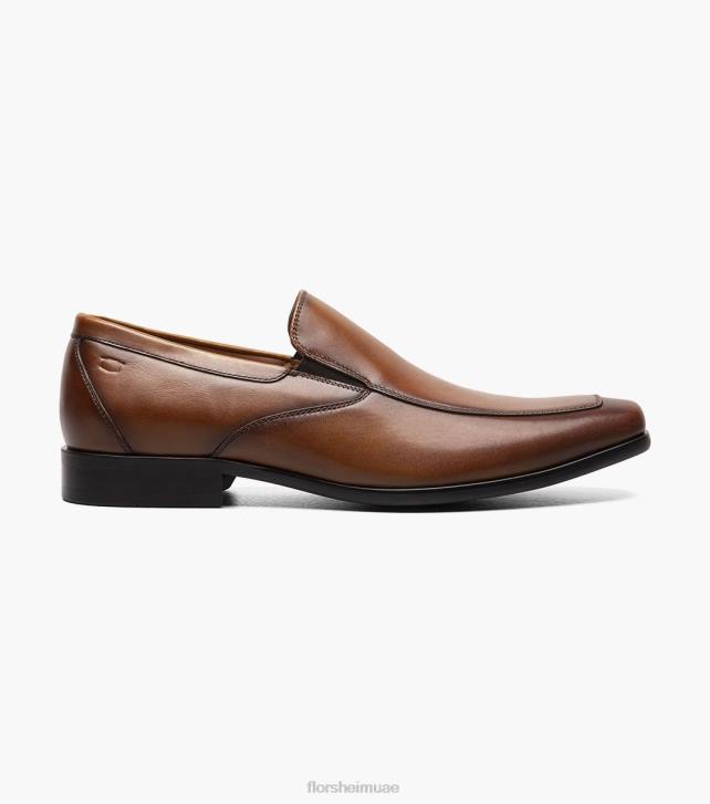 Florsheim رجال postino 2 زلة اصبع القدم البندقية 6B6H123 كونياك ناعم الأحذية