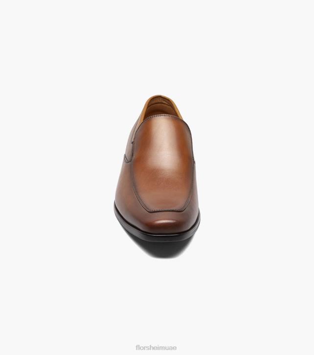 Florsheim رجال postino 2 زلة اصبع القدم البندقية 6B6H123 كونياك ناعم الأحذية