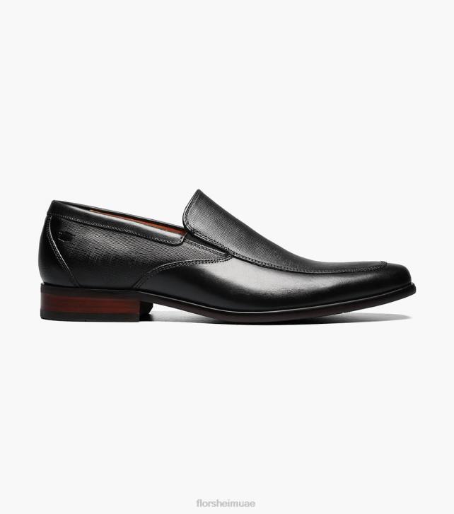 Florsheim رجال postino 2 زلة اصبع القدم البندقية 6B6H124 أسود الأحذية