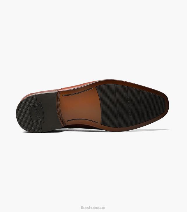Florsheim رجال postino 2 زلة اصبع القدم البندقية 6B6H125 كونياك الأحذية