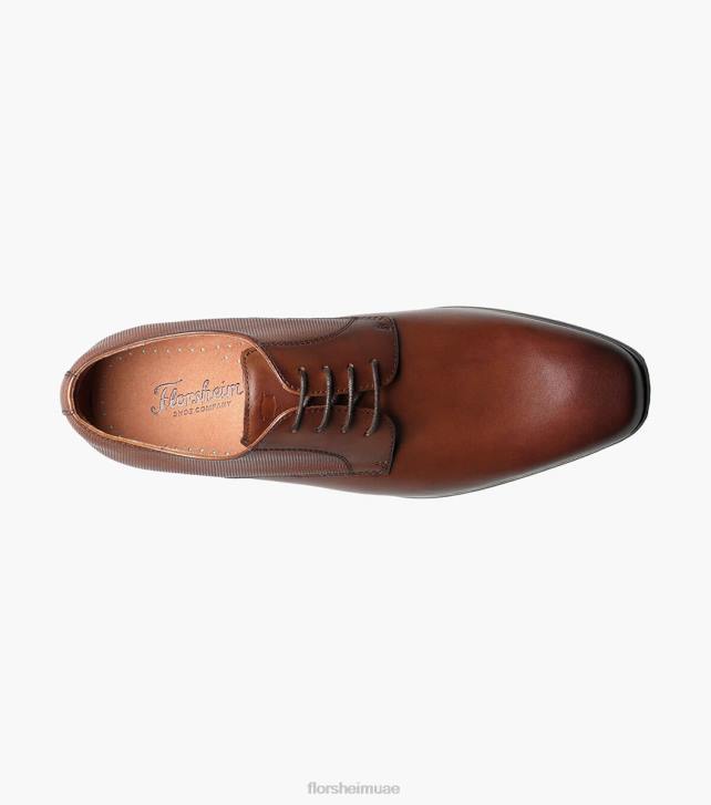 Florsheim رجال postino 2 سهل اصبع القدم أكسفورد 6B6H127 كونياك الأحذية