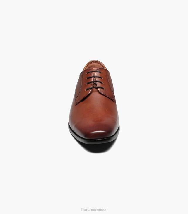 Florsheim رجال postino 2 سهل اصبع القدم أكسفورد 6B6H127 كونياك الأحذية