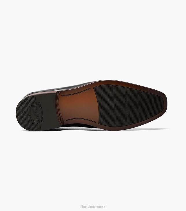 Florsheim رجال postino 2 سهل اصبع القدم أكسفورد 6B6H128 أسود الأحذية