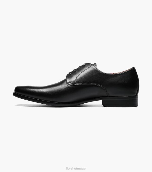 Florsheim رجال postino 2 سهل اصبع القدم أكسفورد 6B6H129 ناعم أسود الأحذية