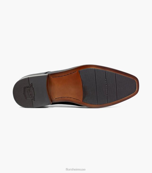 Florsheim رجال postino 2 دراجة اصبع القدم أكسفورد 6B6H194 ناعم أسود الأحذية