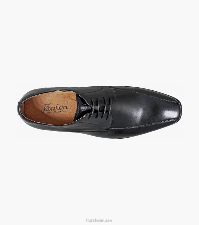 Florsheim رجال postino 2 دراجة اصبع القدم أكسفورد 6B6H194 ناعم أسود الأحذية