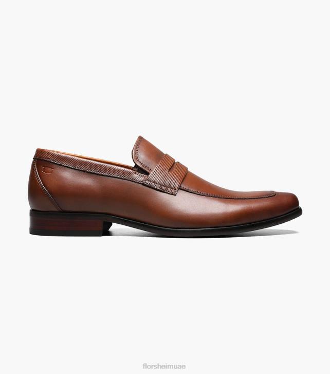 Florsheim رجال postino 2 moc toe بيني متعطل 6B6H197 كونياك الأحذية