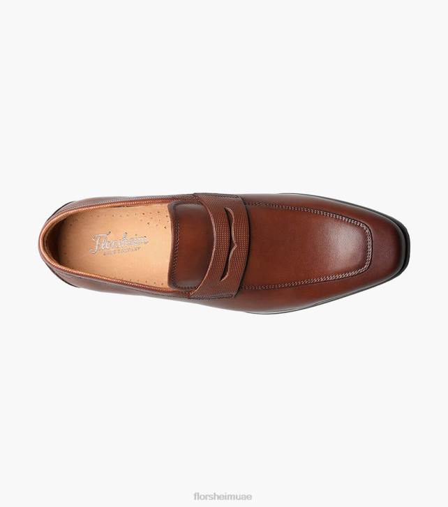 Florsheim رجال postino 2 moc toe بيني متعطل 6B6H197 كونياك الأحذية