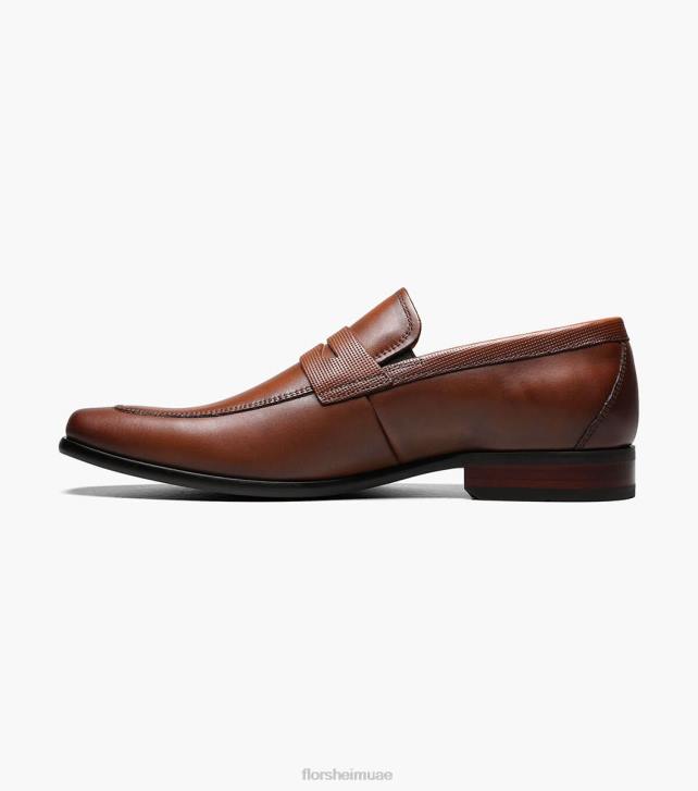 Florsheim رجال postino 2 moc toe بيني متعطل 6B6H197 كونياك الأحذية