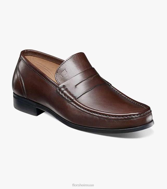 Florsheim رجال puente moc تو بيني متعطل 6B6H276 بني الأحذية