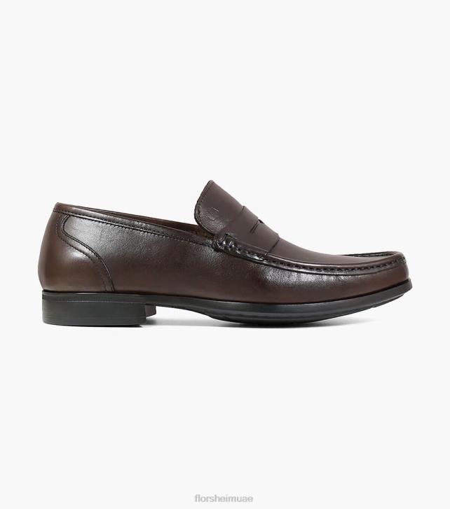Florsheim رجال puente moc تو بيني متعطل 6B6H276 بني الأحذية