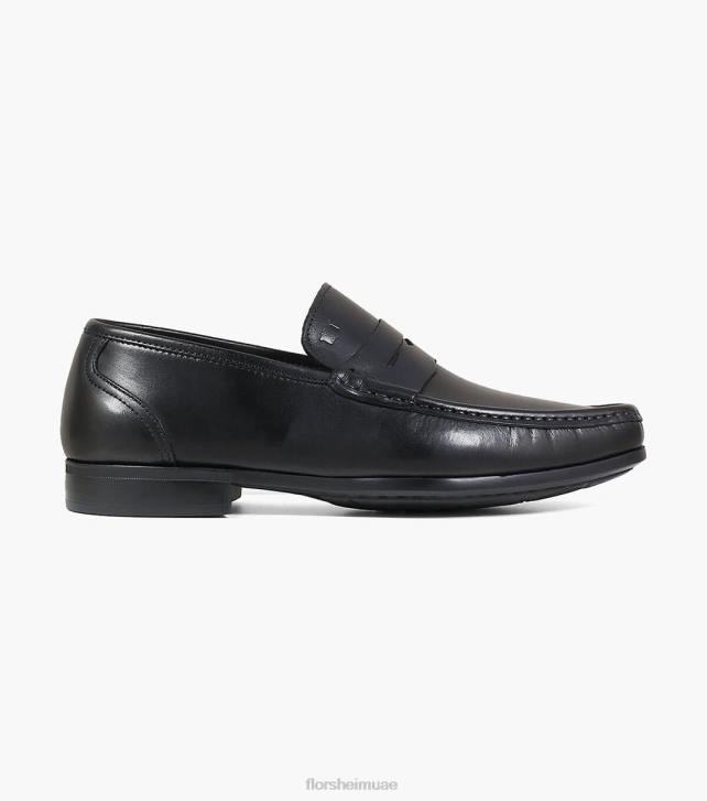 Florsheim رجال puente moc تو بيني متعطل 6B6H277 أسود الأحذية