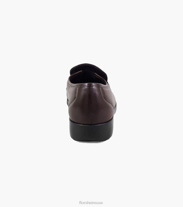 Florsheim رجال rovito moc اصبع القدم بت متعطل 6B6H256 بورجوندي الأحذية