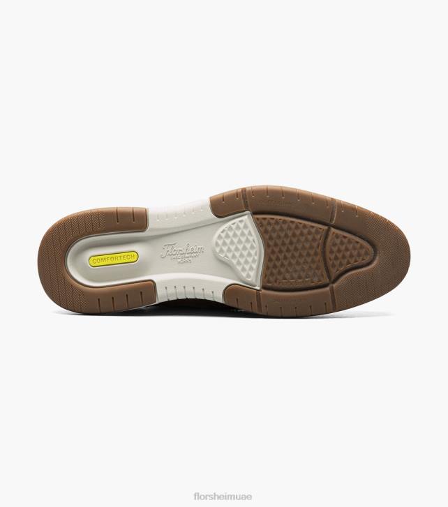 Florsheim رجال الذوق العمل الصلب اصبع القدم wingtip أكسفورد 6B6H406 كونياك الأحذية