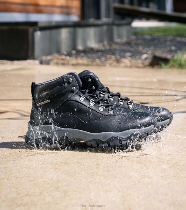 Florsheim رجال xplor سهل اصبع القدم التمهيد جبال الألب 6B6H306 الفصل الأسود الأحذية